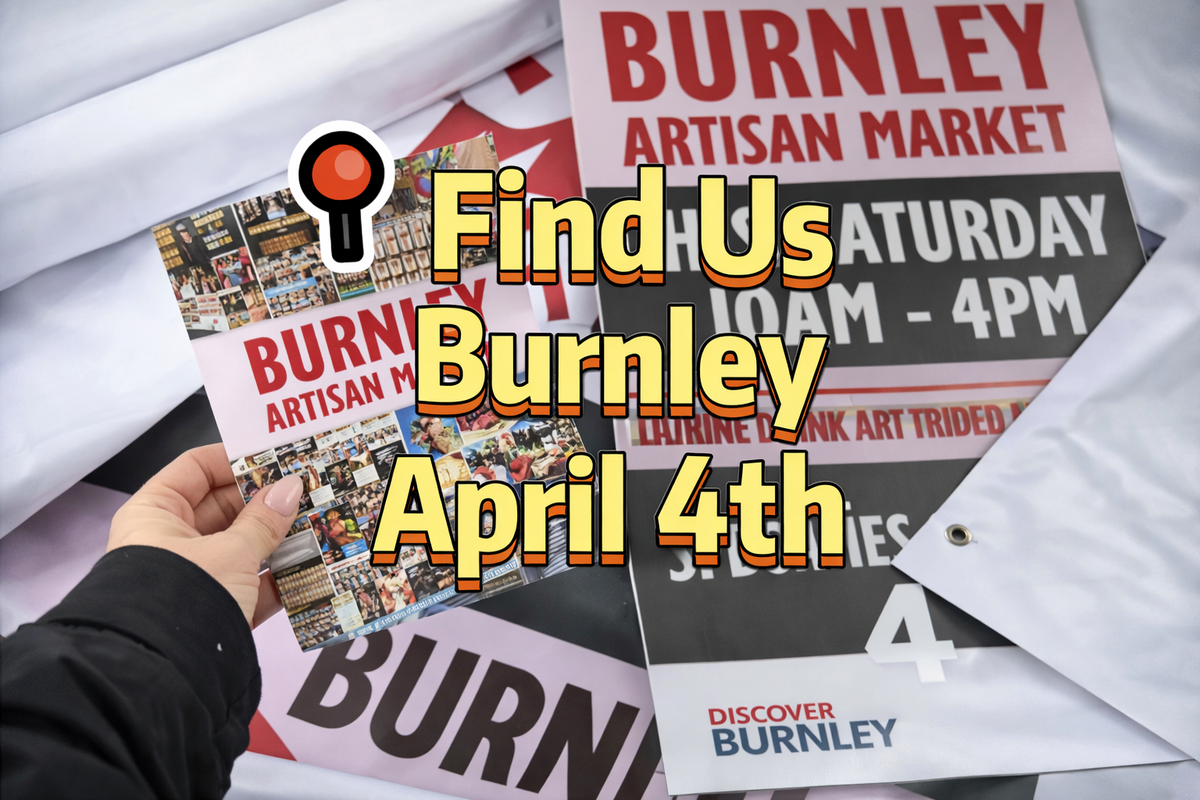 🎉 Burnley Artisan Market – Indoor Pop-Up Event Announcement