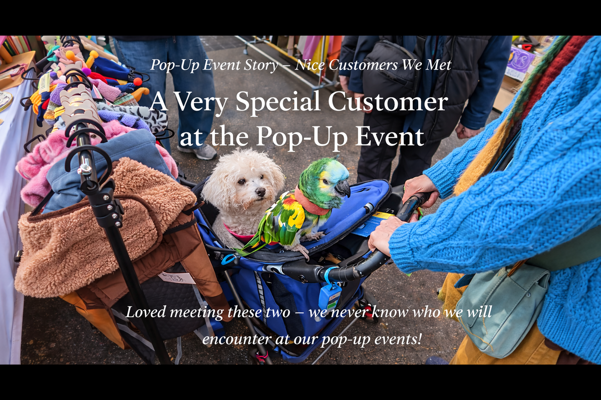 Pop-Up Event Story — Lovely Customers We Met