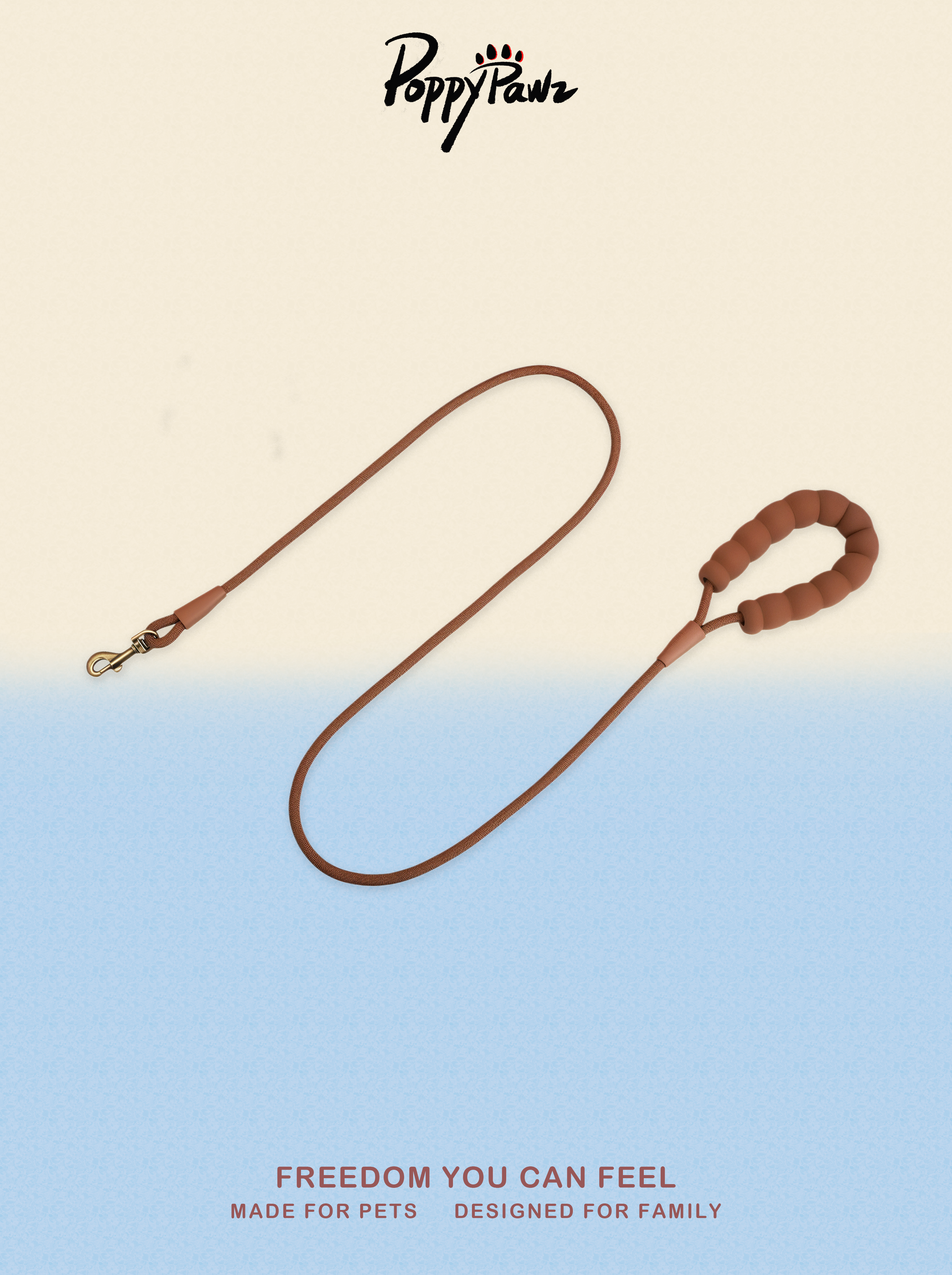 Denim No-Pull Dog Harness and Lead Set