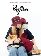 Matching Dog and Owner T-Shirt Set Burgundy