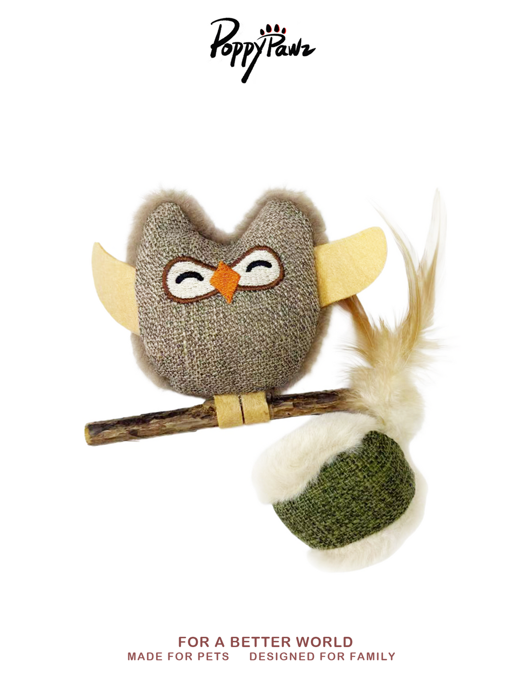 Interactive Natural Cat Toy Gift Set
