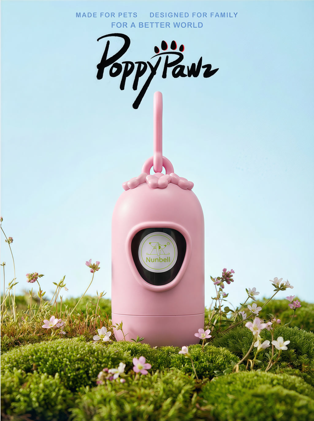 Capsule Dog Waste Bag Dispenser