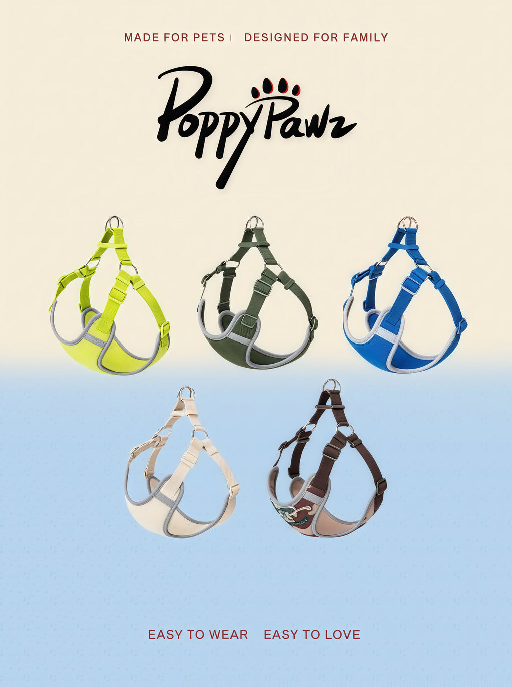 Lightweight Breathable No-Pull Dog Harness