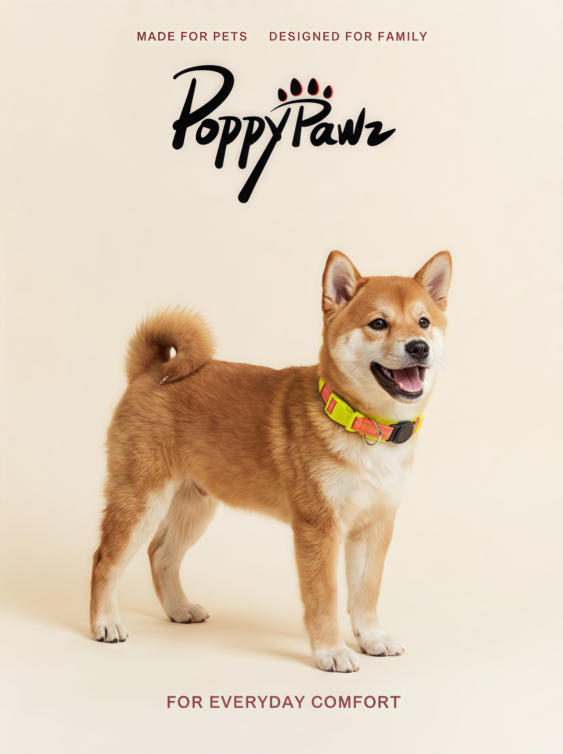 Reflective Cordura Dog Collar