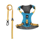 Lightweight Waterproof Dog Harness and Lead Set with ID Tag