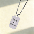 Personalised Engraved  Necklace