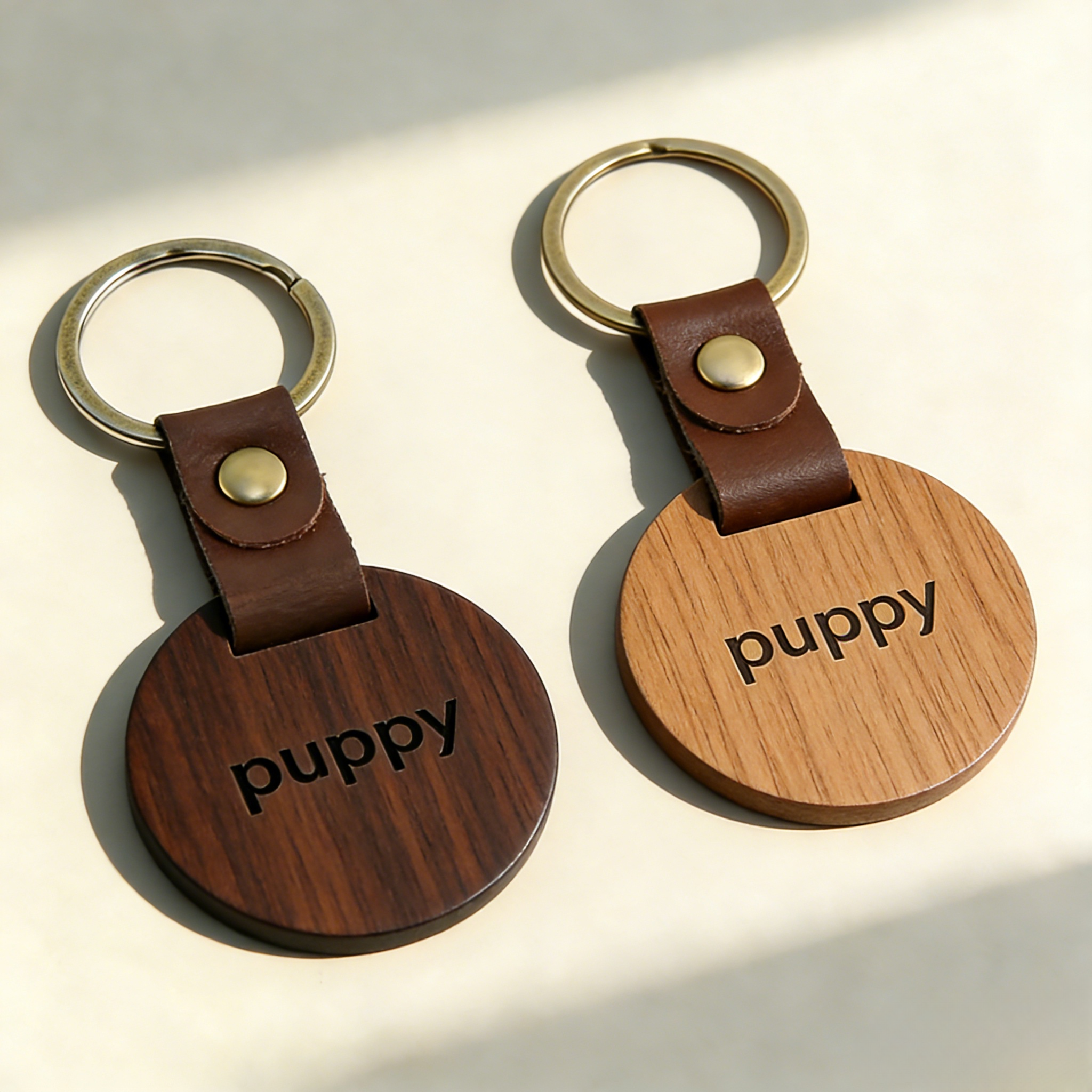 Personalised Engraved Wooden Pet Tag