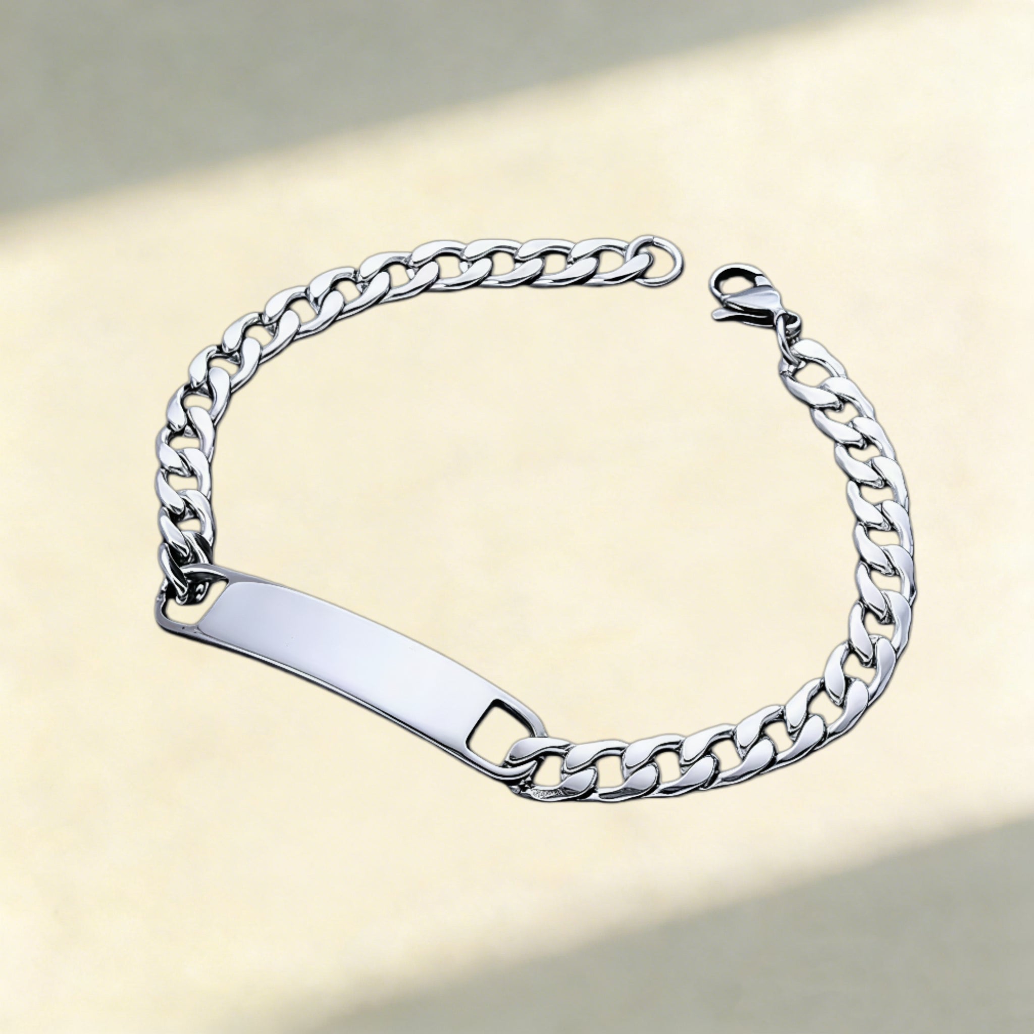 Custom Engraved Chain Bracelet