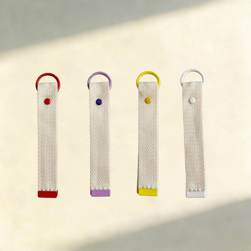Custom Canvas Strap Keychain