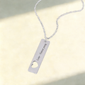 Custom Engraved Bar Necklace