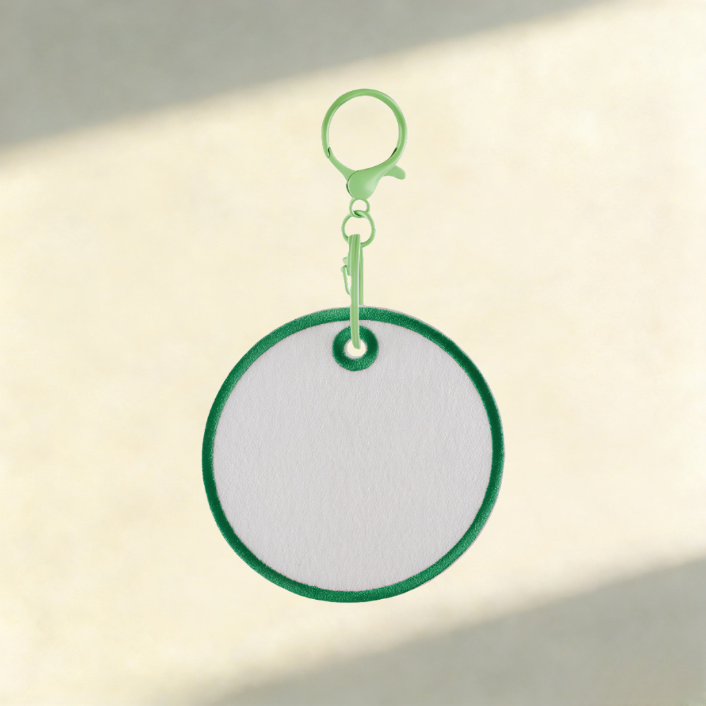 Custom Felt Keychain – Round & Square