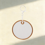 Custom Felt Keychain – Round & Square