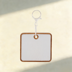 Custom Felt Keychain – Round & Square