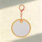 Custom Felt Keychain – Round & Square