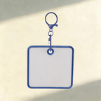 Custom Felt Keychain – Round & Square