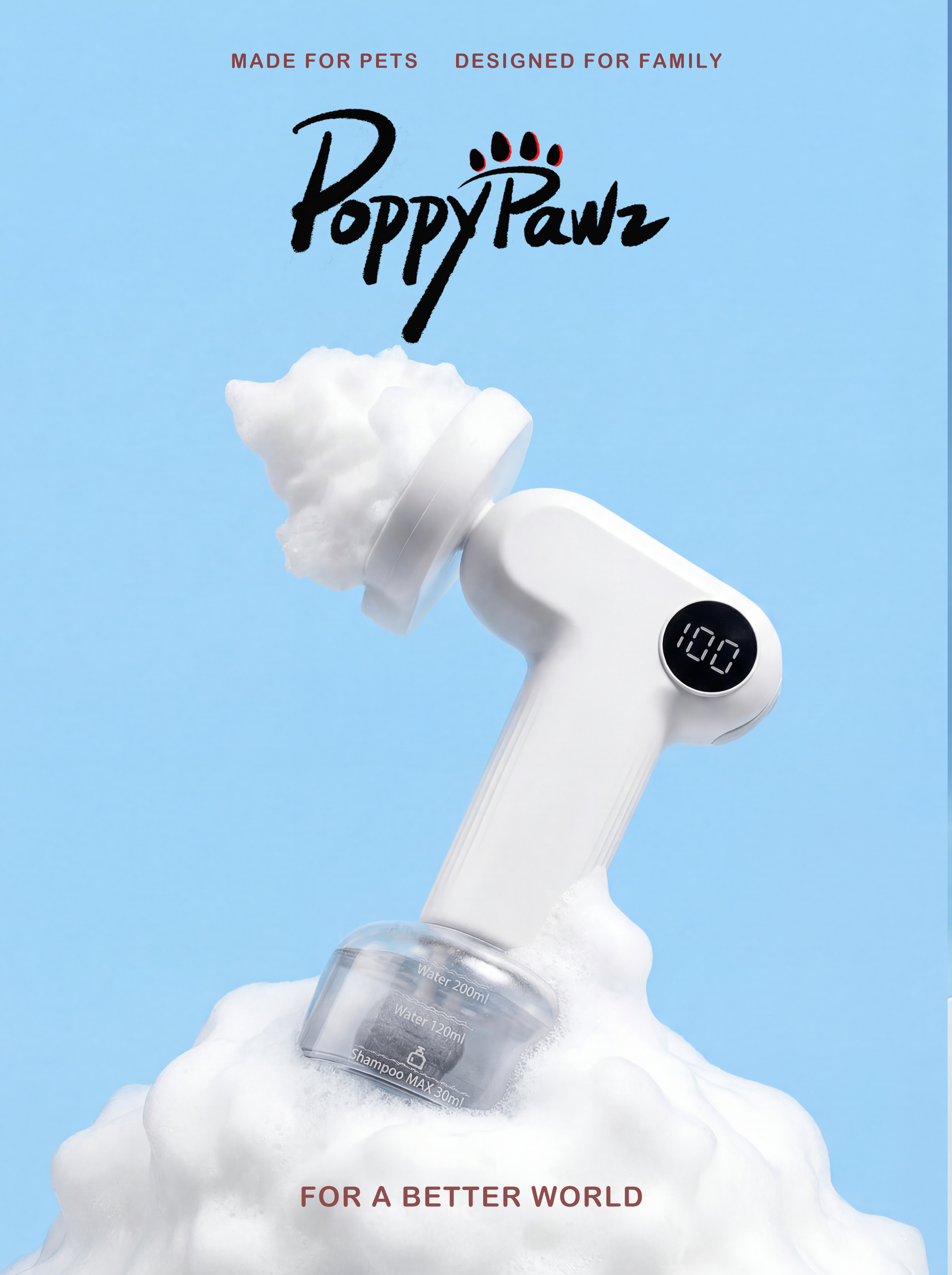 Smart Pet Foam Bath Machine