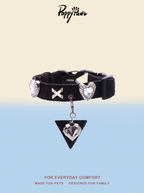 Midnight Heart Collar