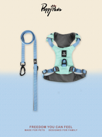Waterproof No-Pull Dog Harness and Lead Set