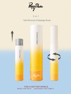 2-in-1 Pet Hair Remover and Grooming Massage Brush