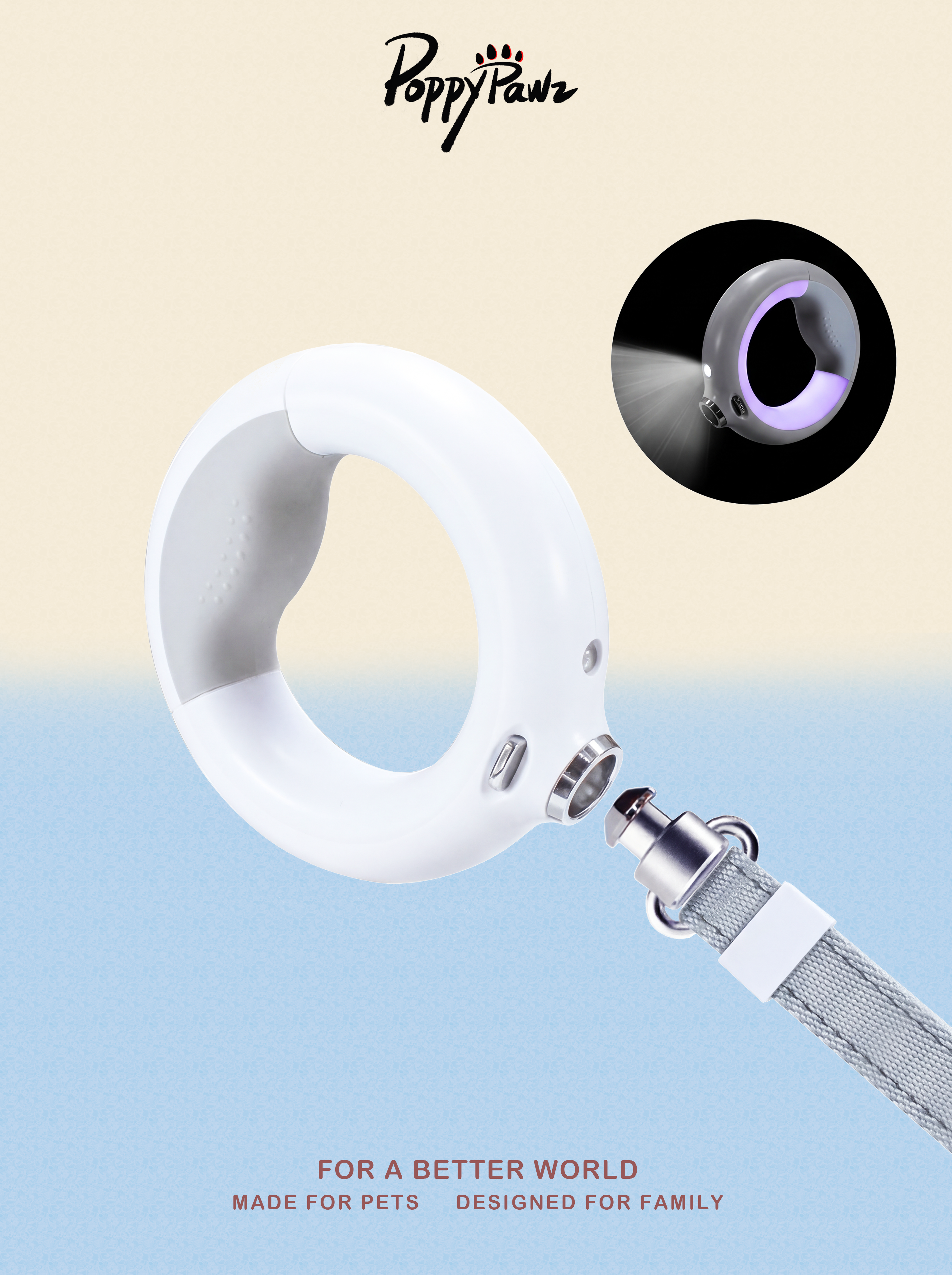 Multi-Function Front Control Dog Leash