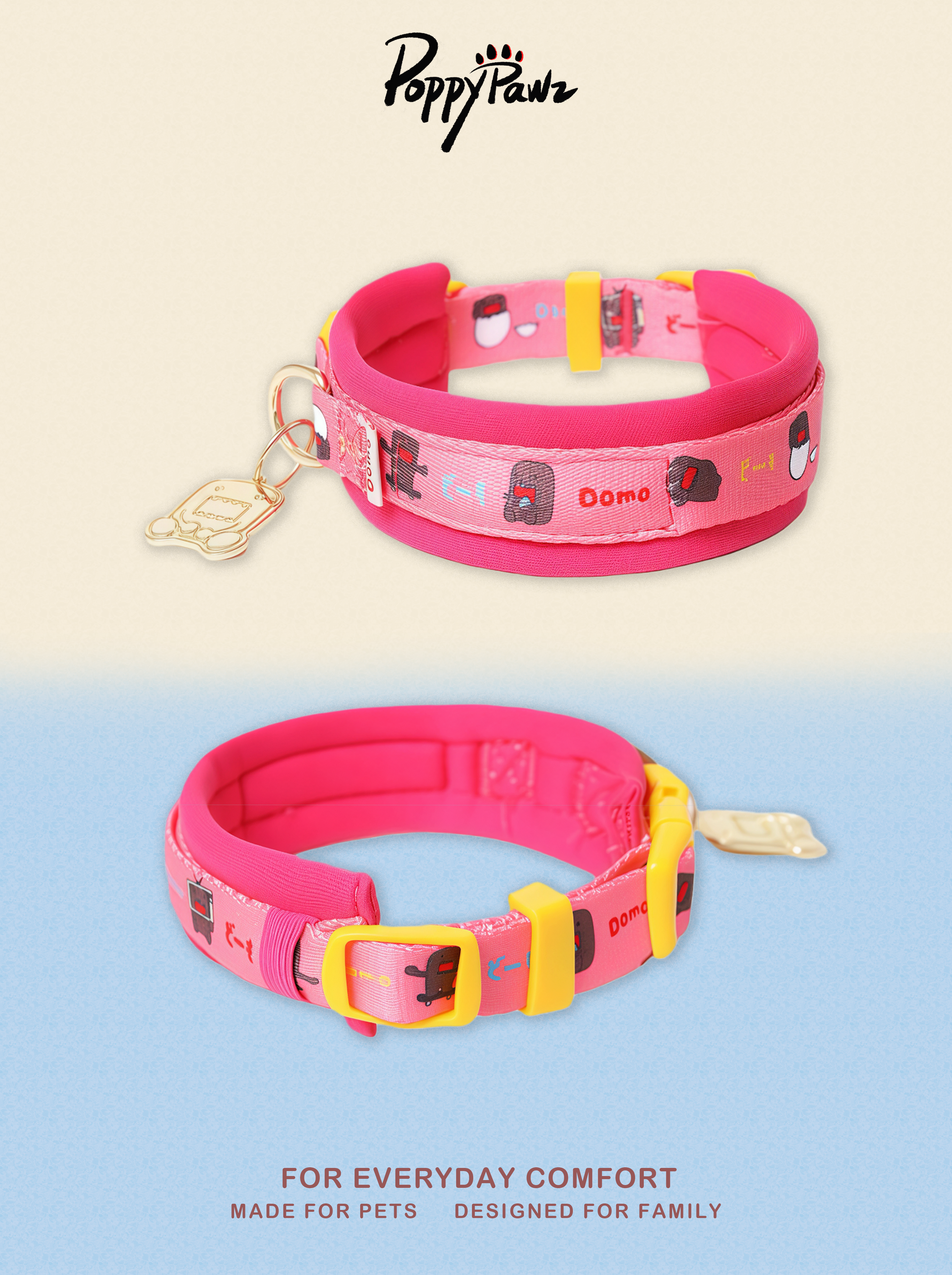 Adjustable Neoprene Dog Collar