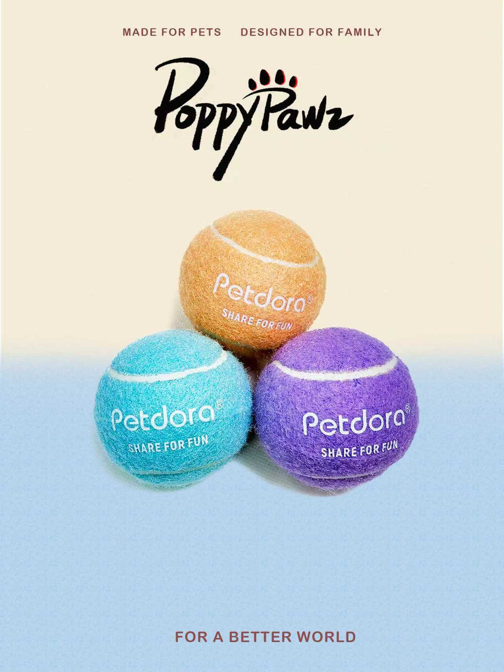 Natural Rubber Dog Ball Toy for Fetch