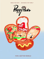 Food-Themed Dog Squeaky Toy Gift Set