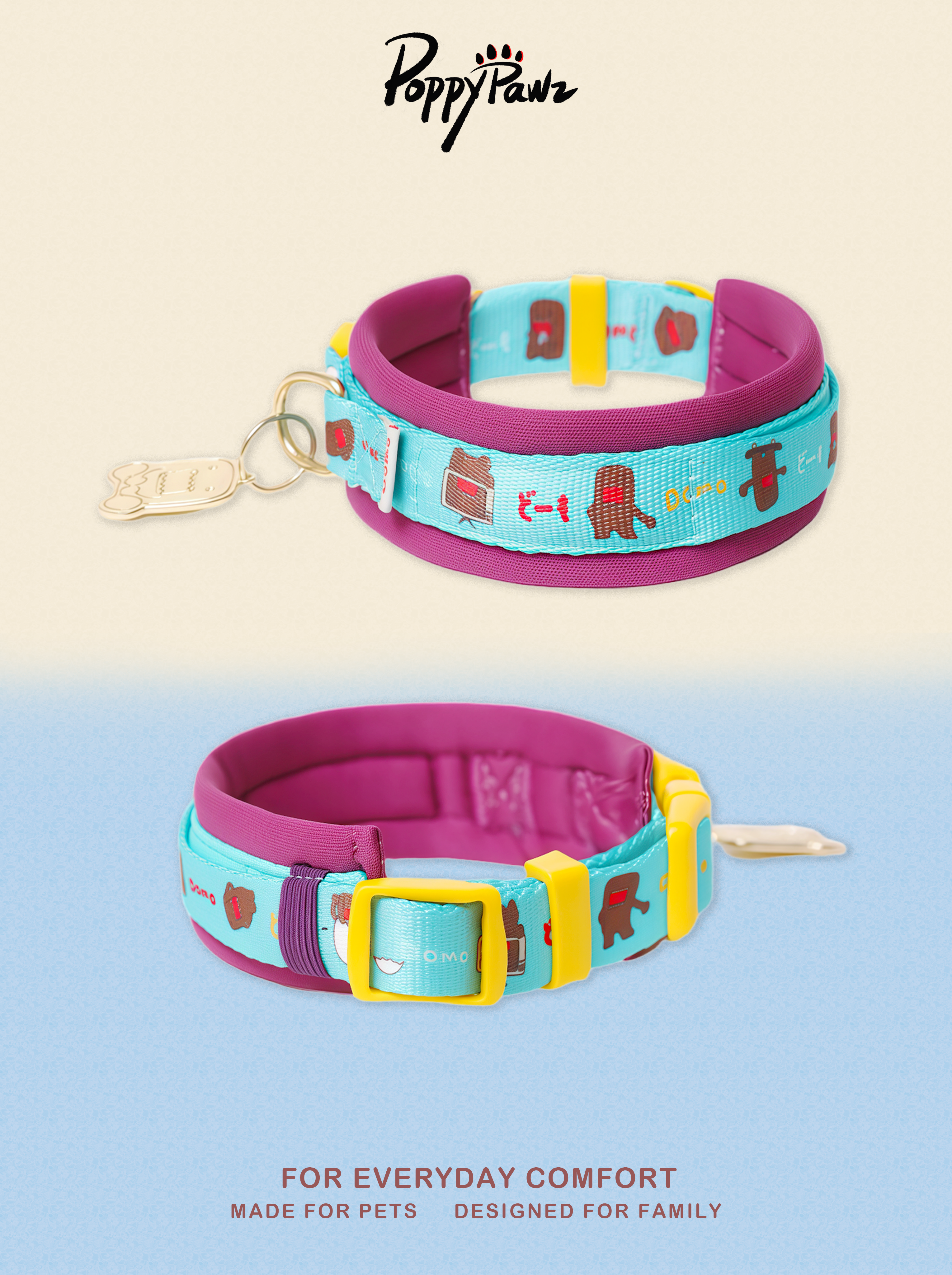 Adjustable Neoprene Dog Collar