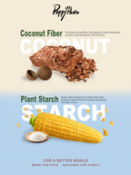 Coconut Natural Clumping Cat Litter (2.3kg)