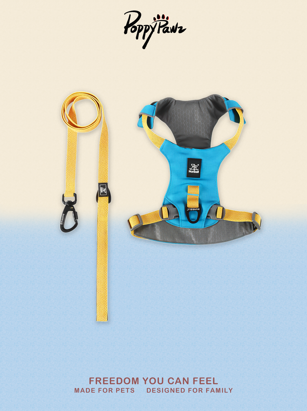 Waterproof No-Pull Dog Harness and Lead Set
