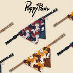 Adjustable Cotton Pet Bandana Collar