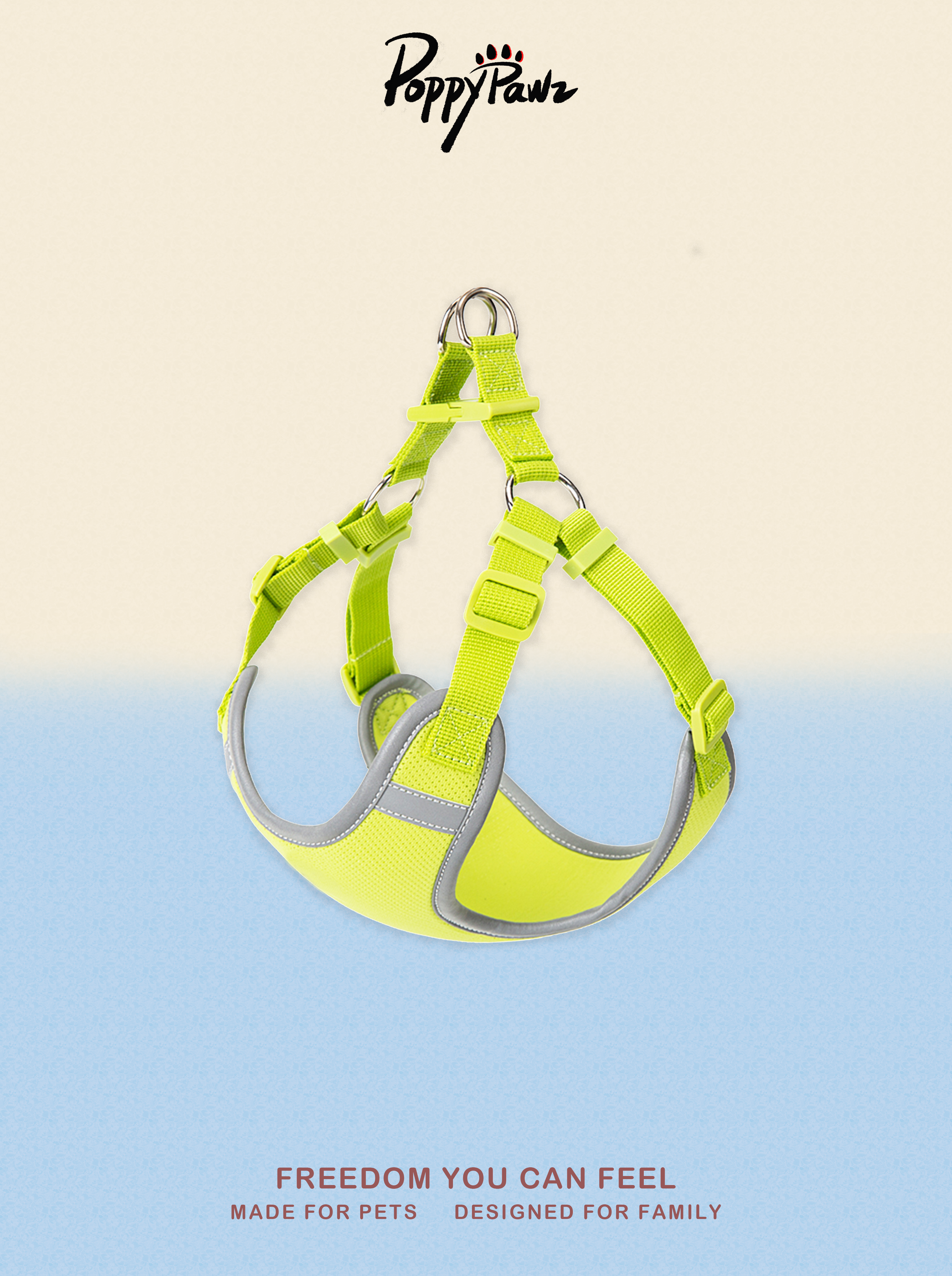 Lightweight Breathable No-Pull Dog Harness