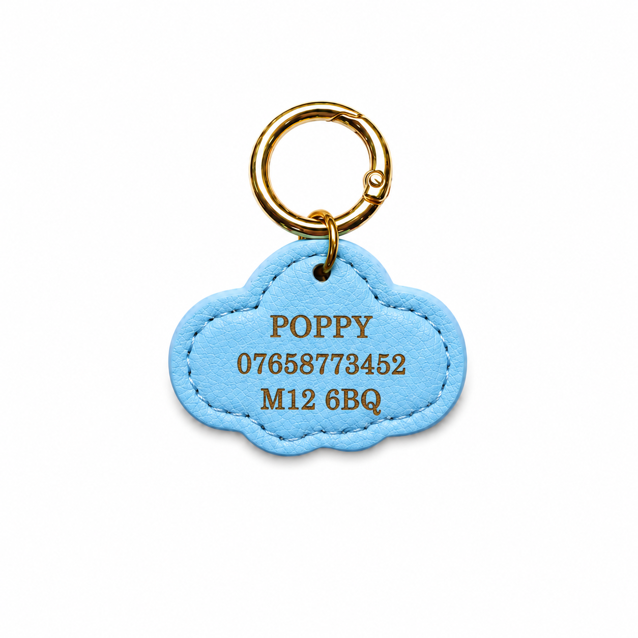 Personalised ID Tag Blue*