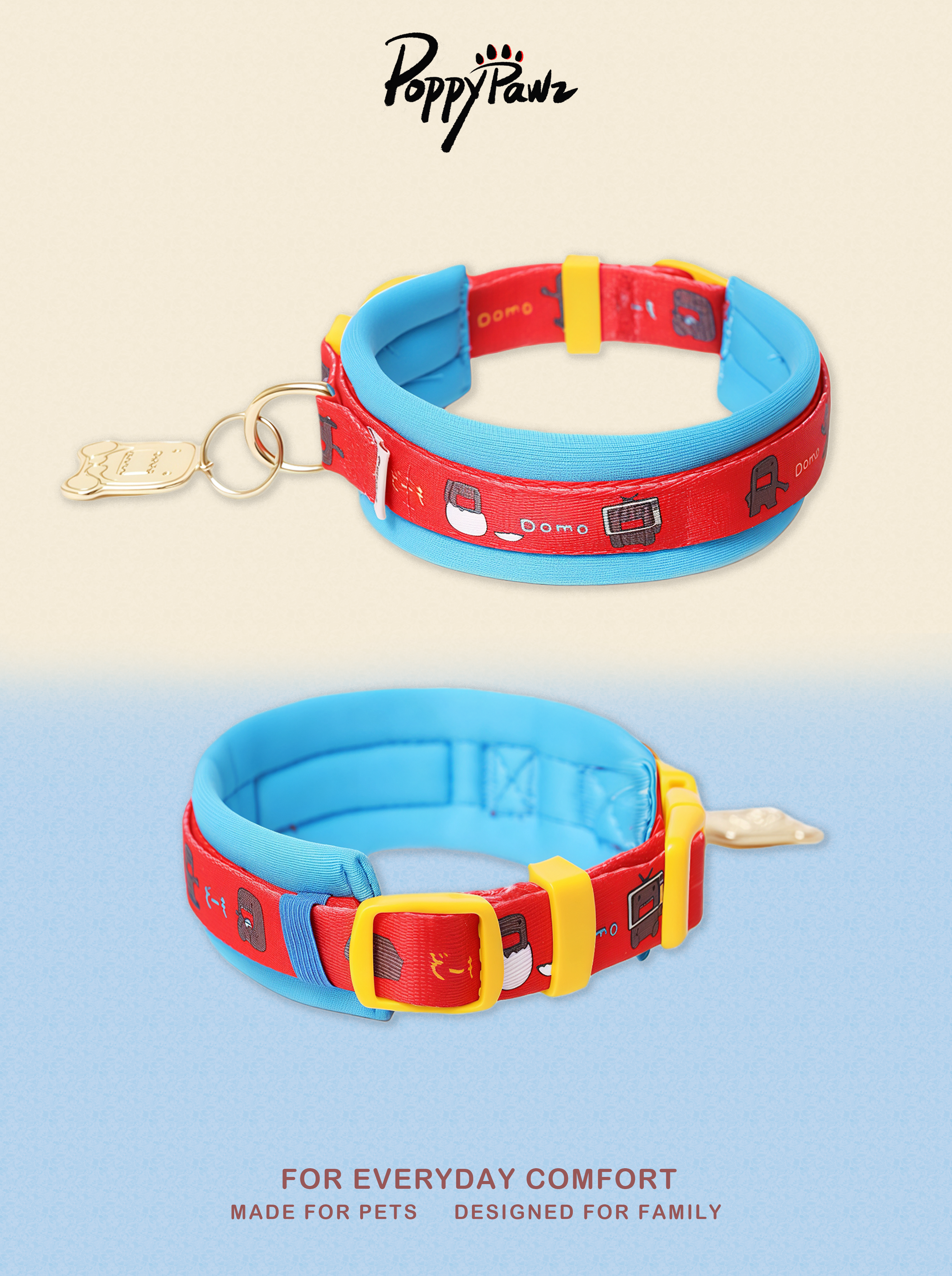 Adjustable Neoprene Dog Collar