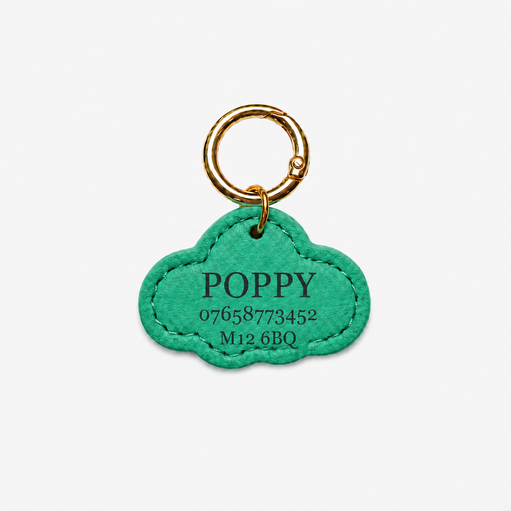 Personalised ID Tag Forest Green*