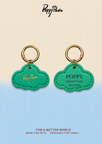 Personalised ID Tag Forest Green*