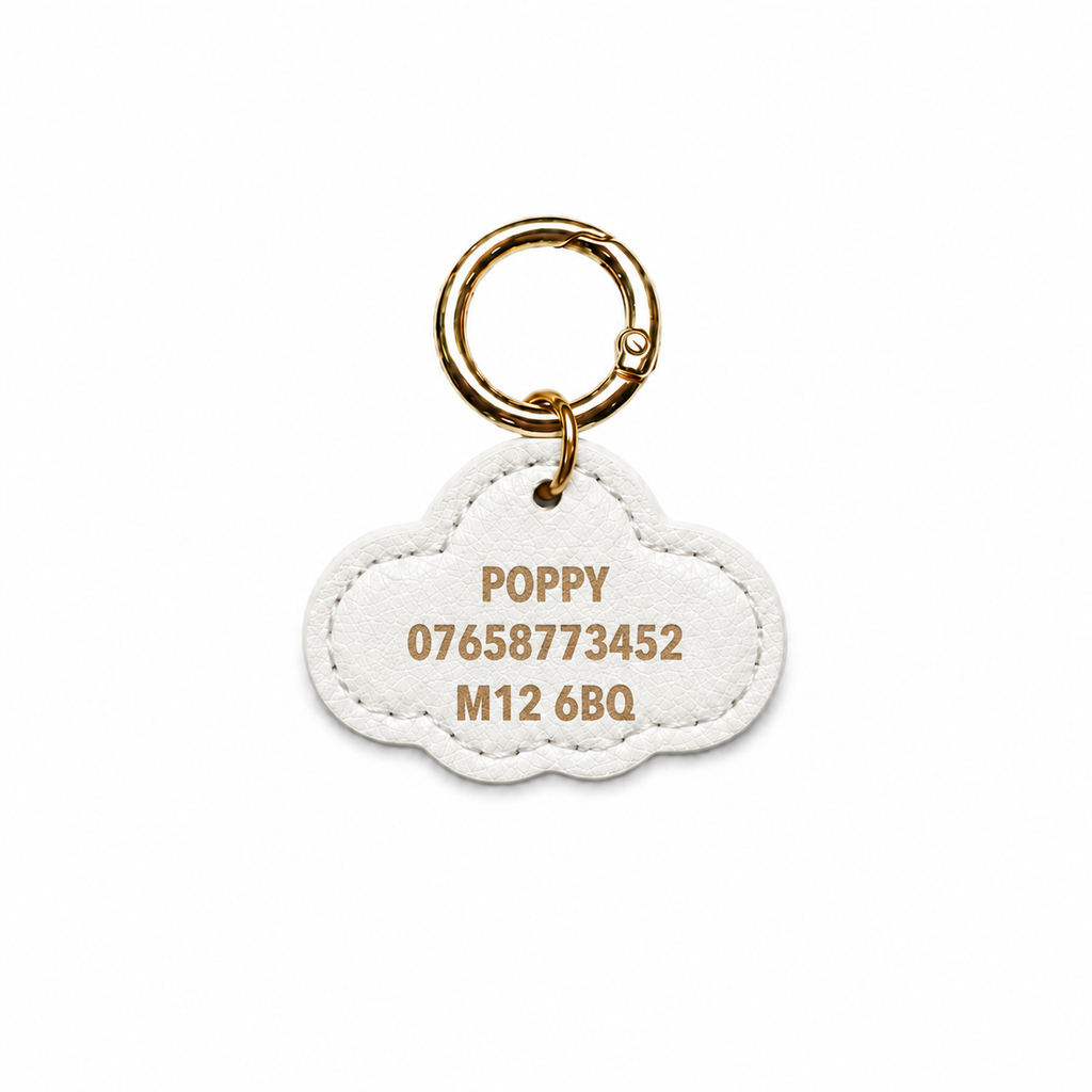 Personalised ID Tag White*