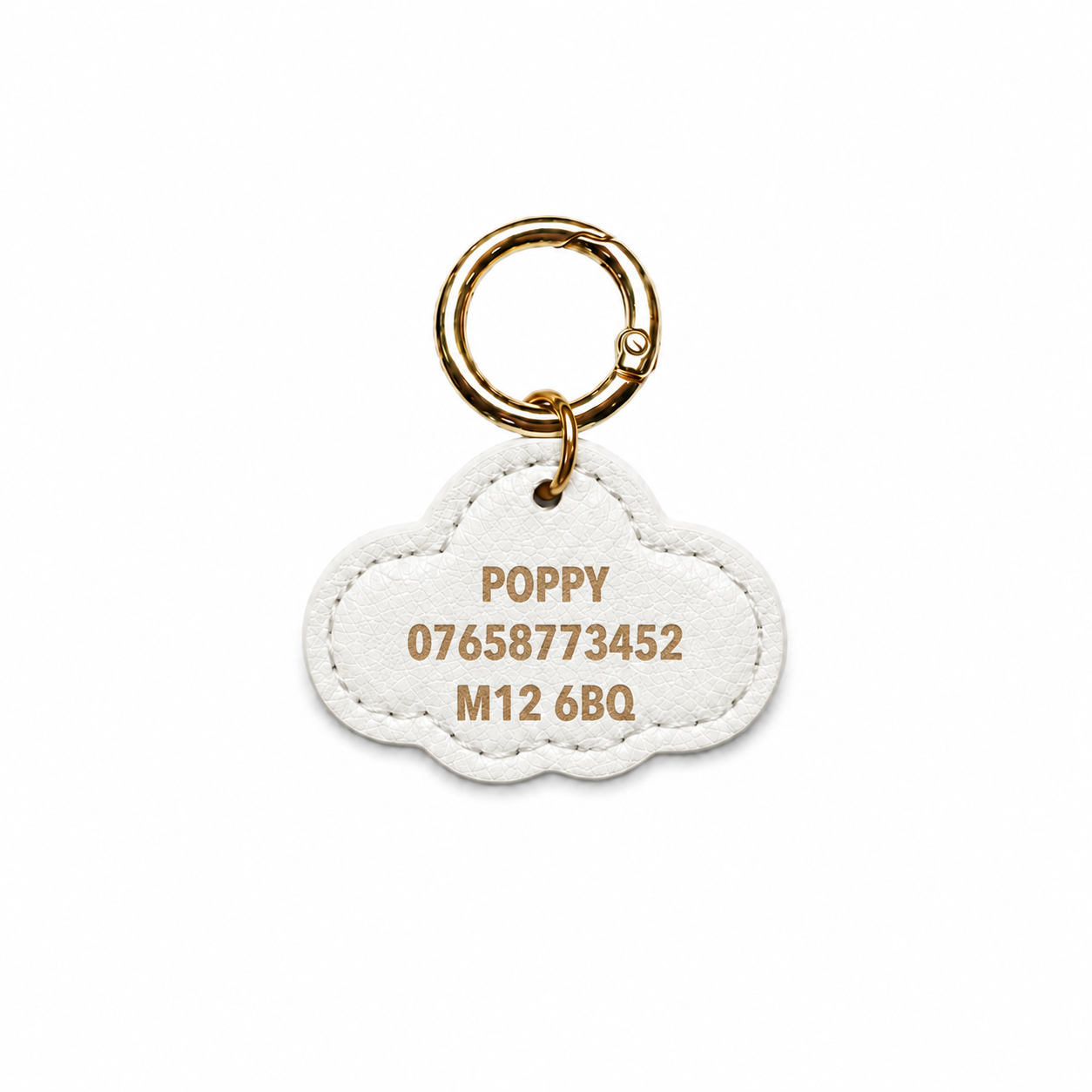 Personalised ID Tag White*