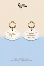 Personalised ID Tag White*
