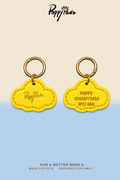 Personalised ID Tag Yellow*